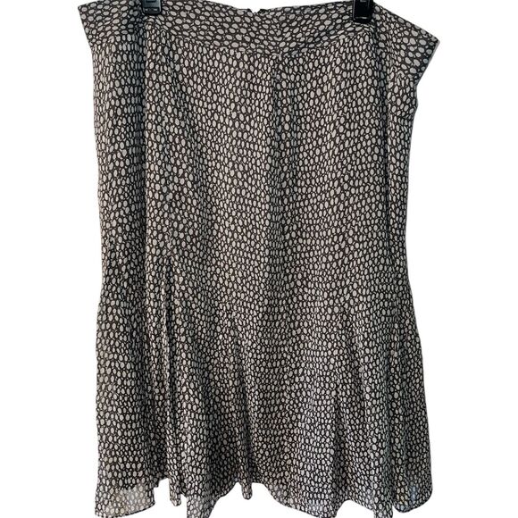 Charter Club Woman Full Skirt Womens Plus 18W Silk Knee Length Flare Hem Fairy - Picture 1 of 9